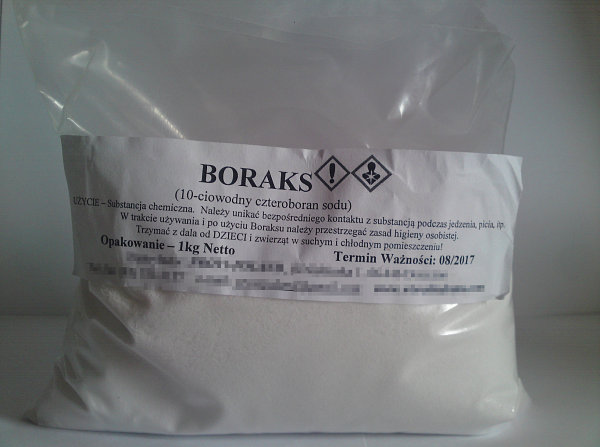 boraks | borax | sodium borate | Na2B4O7 | tetraborate decahydrate